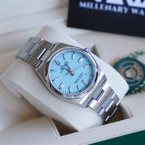 rolex in acqua|rolex turquoise dial.